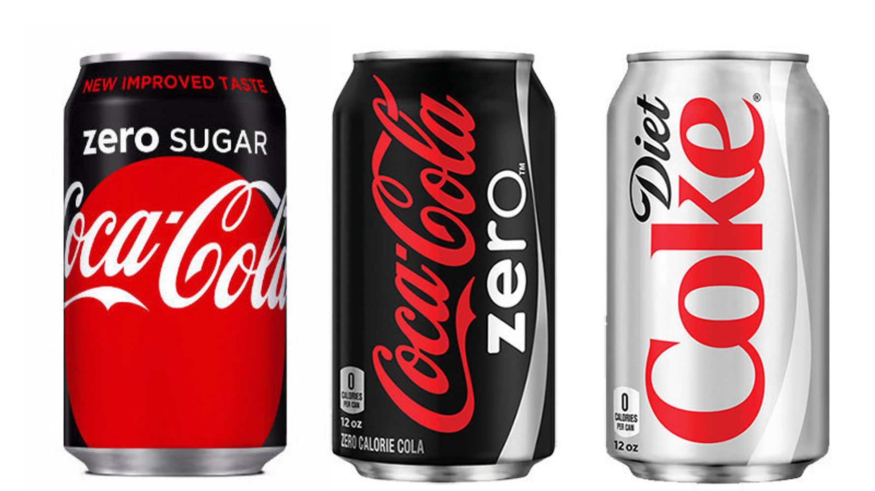 Difference between Diet Coke and Coke Zero