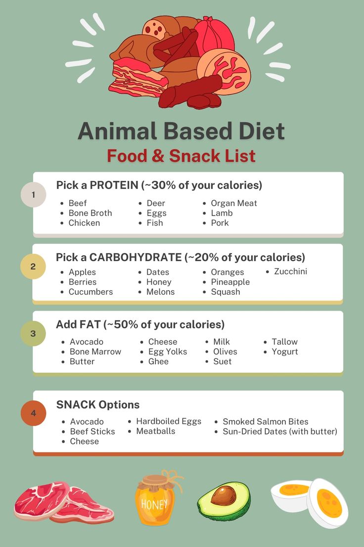 Animal-Based Diet Foods